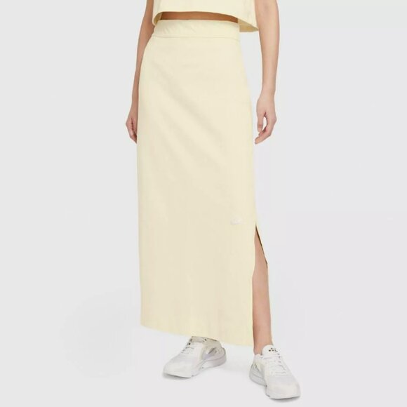 Nike Cotton Jersey Swoosh Maxi skirt- Limited Edition- Brand New - Picture 1 of 8